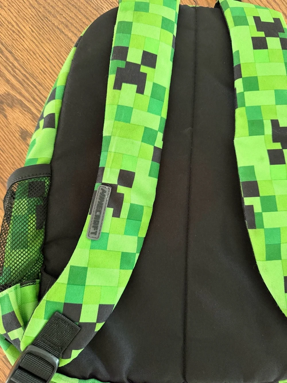 Minecraft Creeper Green/Black Backpack
